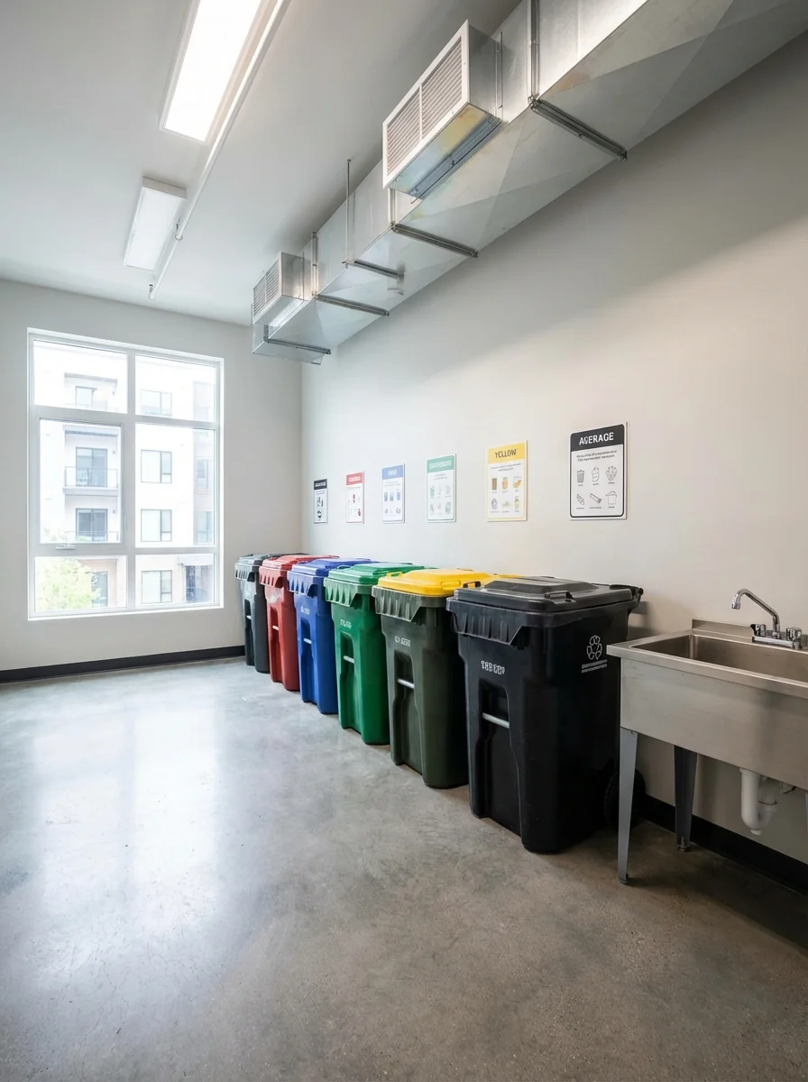 Gestion et sortie des poubelles