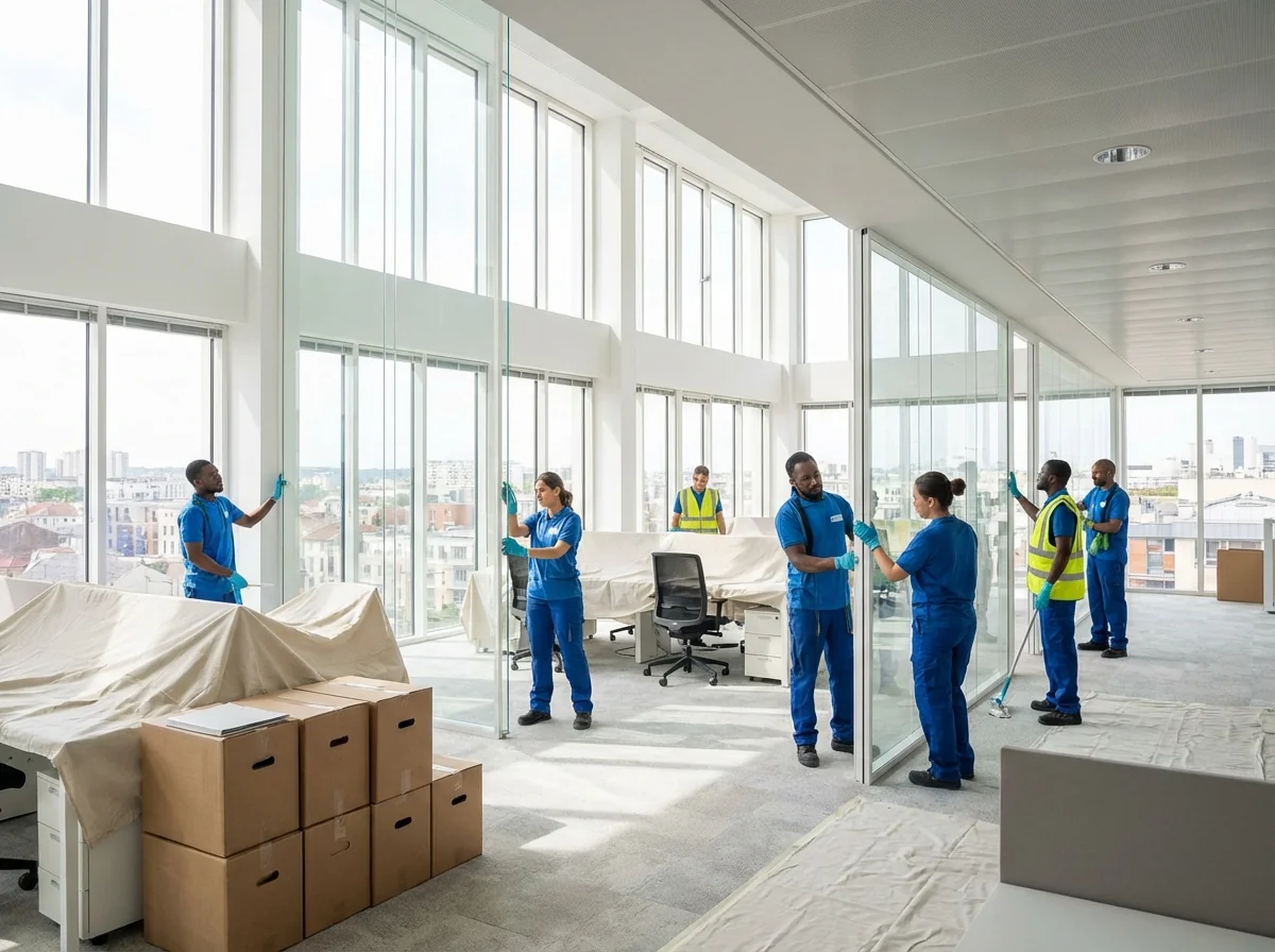 Dépose de cloisons tertiaires