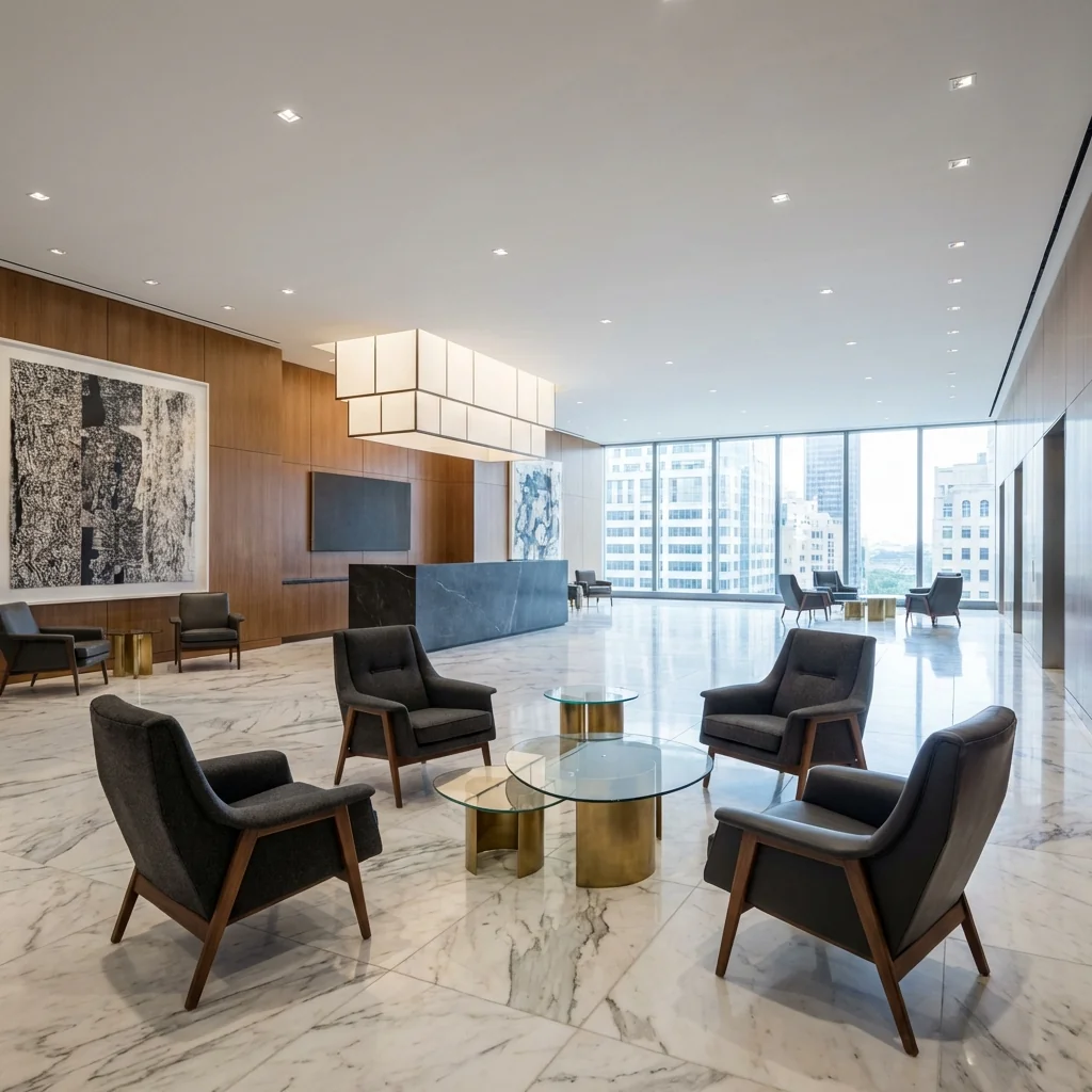 Plateau de bureaux moderne